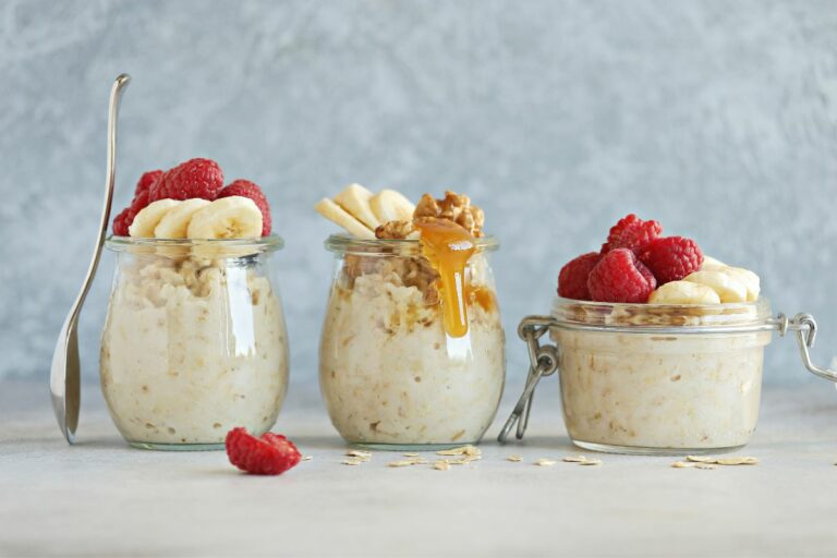 Overnight Oats com Café
